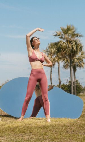 LEGGING TWIST SUPPLEX FUCSIA