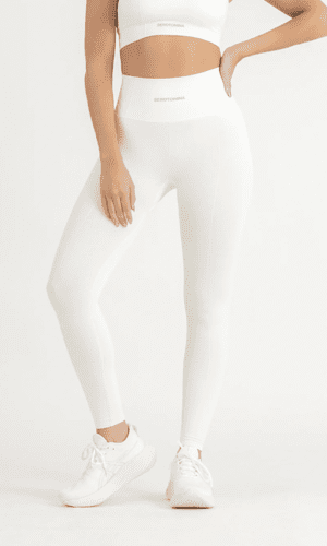 LEGGING SEAMLESS JACQUARD BLANCO